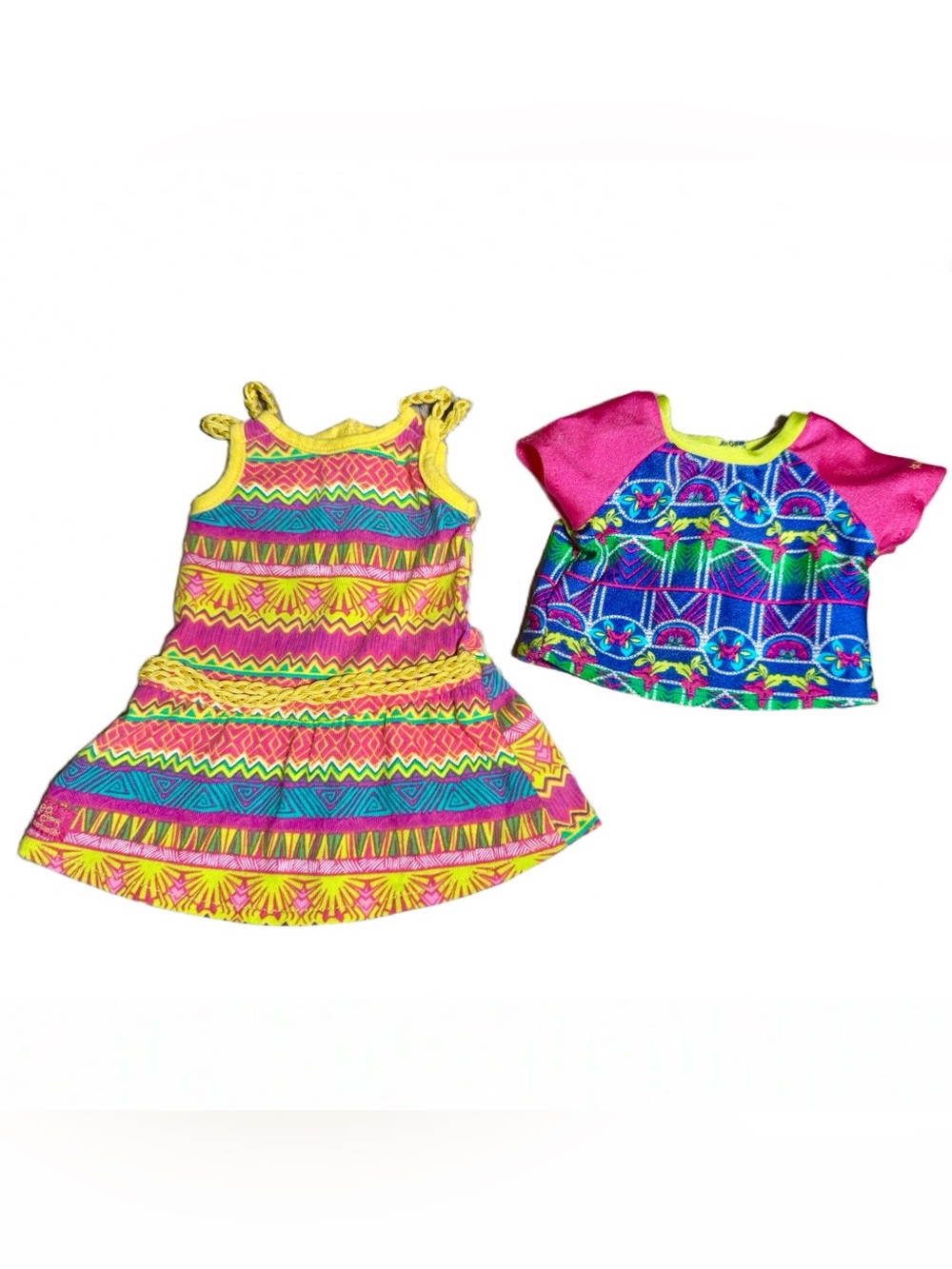 American Girl Doll Lea Clark Meet Dress & Swim Top Bundle 2016 Girl of the Year